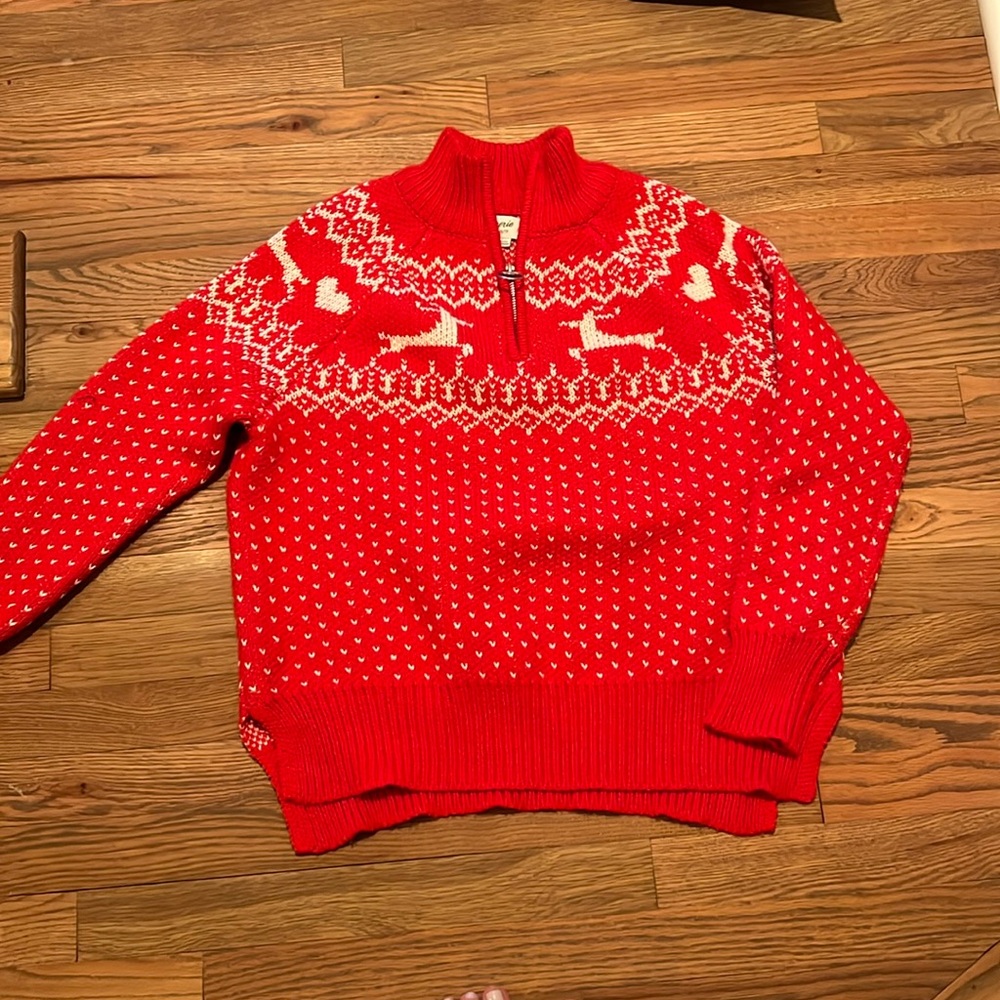 Aerie red Xmas pullover